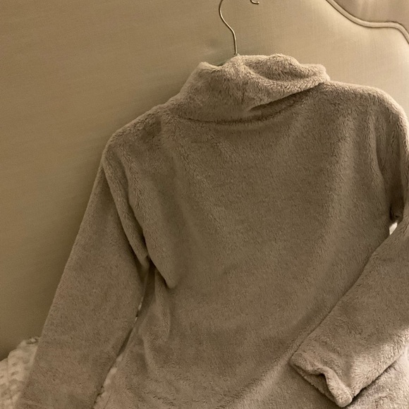 Rafaella weekend cozy sherpa petite small sweater tunic neck - Picture 6 of 7